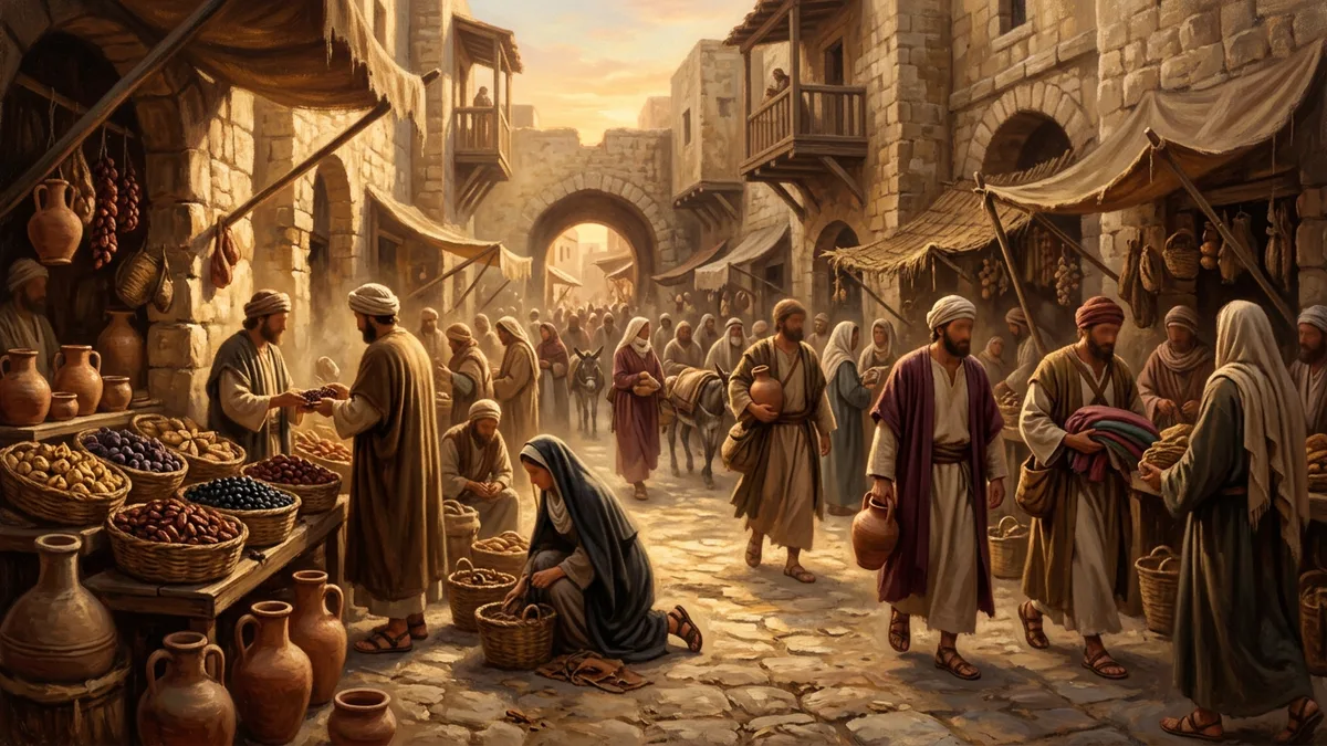 Ilustración del artículo: Cómo era la vida en tiempos de Jesús